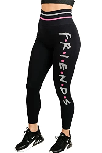 Womens Leggings for Active Cosplay - Workout, Yoga, Gym, Running, Casual Wear, Black, XS