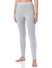 Women's Leggings Iconic Logo Band, Light Grey Mix, XL Women's Leggings Iconic Logo Band, Light Grey Mix, XL