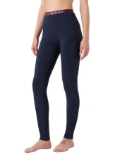 Women's Leggings Tartan Christmas Cotton, Navy, XS Women's Leggings Tartan Christmas Cotton, Navy, XS