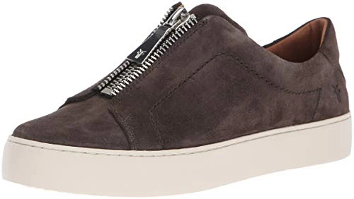 Women's Lena Zip Low Sneaker, Grigio, 3.5 UK