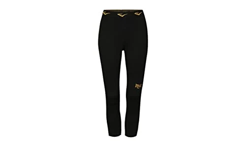 Womens Leonard 7/8 Tights Black/Gold S
