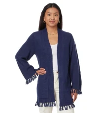 Women's Lewiston Cardigan, Low Tide Navy, Small