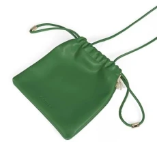 Women's leyrat bag, Green, 22 x 1,5 x 21