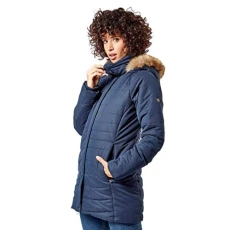 Women's Liesl Baffled/Quilted Jackets, Blue Navy, 18 Women's Liesl Baffled/Quilted Jackets, Blue Navy, 18