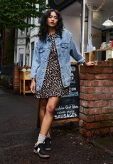 Womens Light Blue Oversized Denim Jacket Womens Light Blue Oversized Denim Jacket