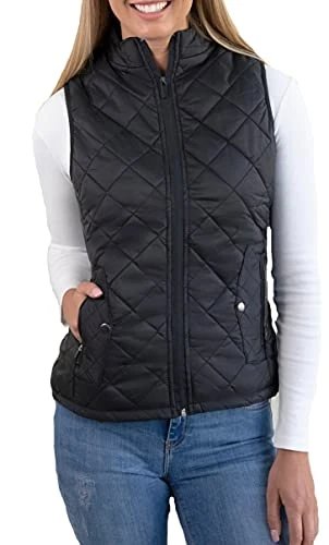 Women's Lightweight Featherlight Vest Outdoor Puffer Vest Gilet Coat.…