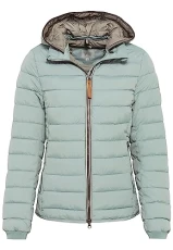 Women's Lightweight Quilted Jacket, Gray, XS/S