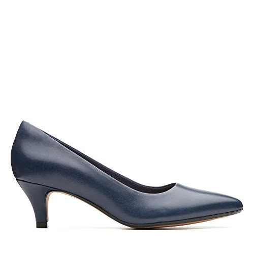 Women's Linvale Jerica Pumps, Blue Navy Leather, 5 UK