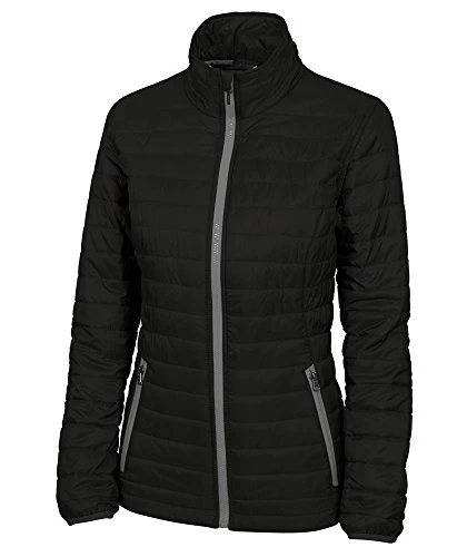 Women's Lithium Quilted Jacket, Black/Grey, X-Large