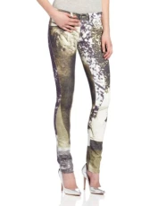 Women's Livier Super-Slim Legging Jean 003N3 in Print - Gray - Women's Livier Super-Slim Legging Jean 003N3 in Print - Gray -