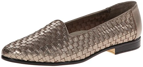 Women's Liz Ballet Flat, Pewter, 7 X-Narrow