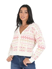 Women's Lkc-36funster jacket, white, L Women's Lkc-36funster jacket, white, L