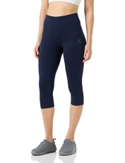 Women's L.Leggings 3/4 CORE, Classic Navy, XS Women's L.Leggings 3/4 CORE, Classic Navy, XS