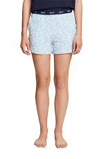 Women's Logo Cotton Nw Sus Single Shorts Pajama Bottom, Pastel Blue, UK 12