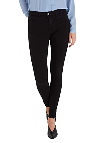 Women's Lola Luni Jeans Slim, Black, 26W / 30L