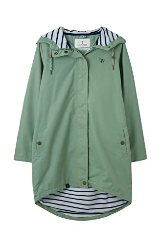 - Womens Long Beachcomber Jacket - Pistachio - 14