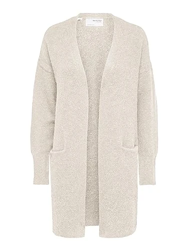 Womens Long Cardigan Birch XXL