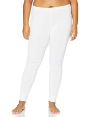 Women's Long Johns Underwear, White, XXL Women's Long Johns Underwear, White, XXL