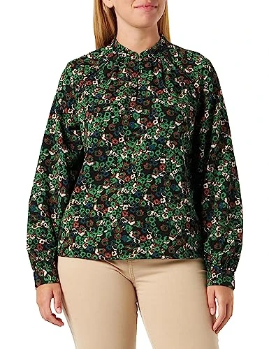 Women's Long Sleeve Blouse, Grün, 8