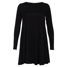 ® Women's Long Sleeve Casual Dress UK Size 8-26 Black ® Women's Long Sleeve Casual Dress UK Size 8-26 Black