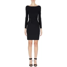 Womens Long Sleeve Dress Black L Womens Long Sleeve Dress Black L