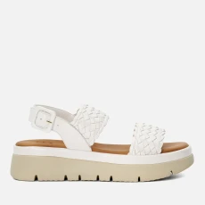 Womens Lorris Leather Sandals - UK - White