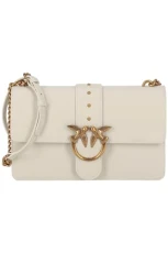 Women's Love One Classic Cl Calf Se Bag, Z14q_White Silk-Antique Gold, 27X7X16