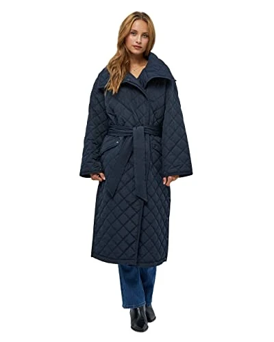 Women's Lucy Blue Autumn Coat | Size XS, Sky Captain