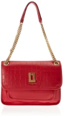 Women's Lyon Shoulder Bag, Dark Crimson, One Size Women's Lyon Shoulder Bag, Dark Crimson, One Size