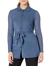 Women's M3ahi874-oc0-xl Cardigan Sweater, Oceana, XL Women's M3ahi874-oc0-xl Cardigan Sweater, Oceana, XL