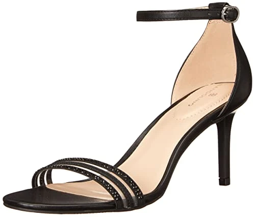 Women's MACKY Heeled Sandal, Black, 10, Black, 8 UK