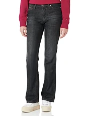 Women's Maddie Bootcut Pants, Denim Black, 27W / 30L