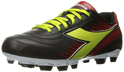 Women's Mago L W LPU Soccer Cleats, Black Leather, 5.5 M