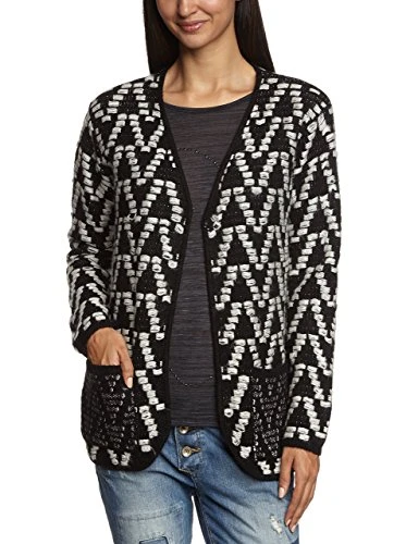 Women's Mamio Ca Cardigan, Black (Black 10001), M