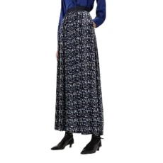 Womens Maxi Skirt Black Multi XS Womens Maxi Skirt Black Multi XS