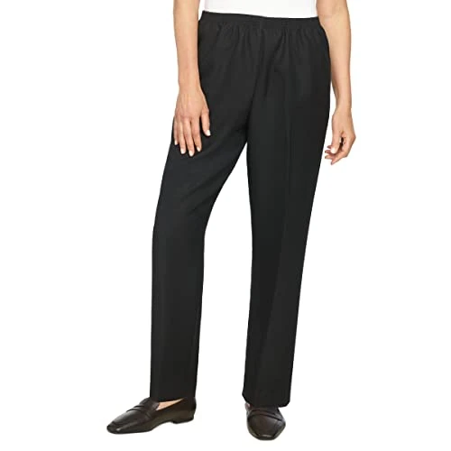 Women's Medium Length Pant, Black, XL Petite