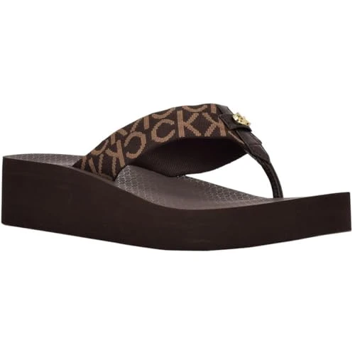 Women's Meena Flip-Flop, Brown Multi 210, 5 UK