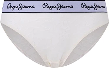 Women's Mesh Bikini Style Underwear, White (Mousse 1), S