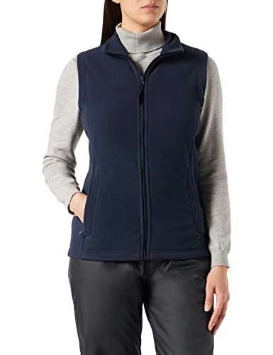 Womens Micro Fleece Body Warmer, Dark Navy, 16 EU