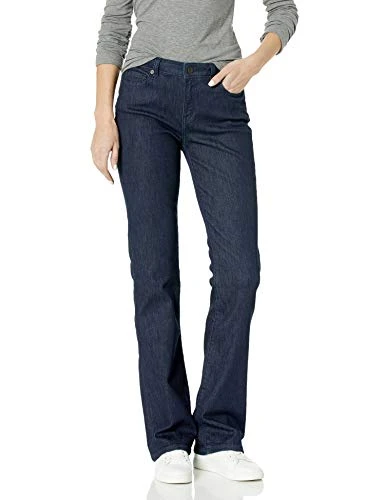 Women's Mid-Rise Slim Bootcut Jean, Rinsed, 12