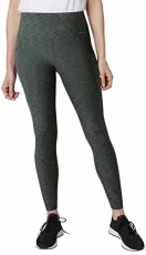 Womens Midweight High Rise Trail Tight Leggings, Loden Heather, XS Womens Midweight High Rise Trail Tight Leggings, Loden Heather, XS