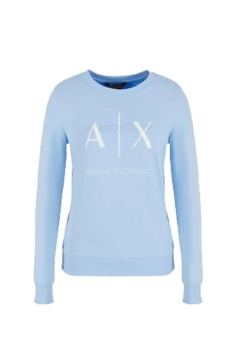 Women's Milano Edition Crewneck Pullover Sweatshirt, Blue River, M