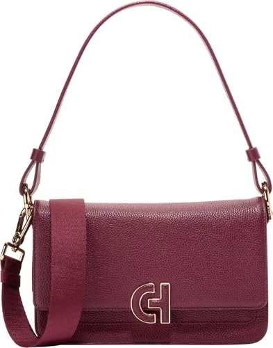 Women's Mini Bag Shoulder-Handbags, Black Cherry, One Size