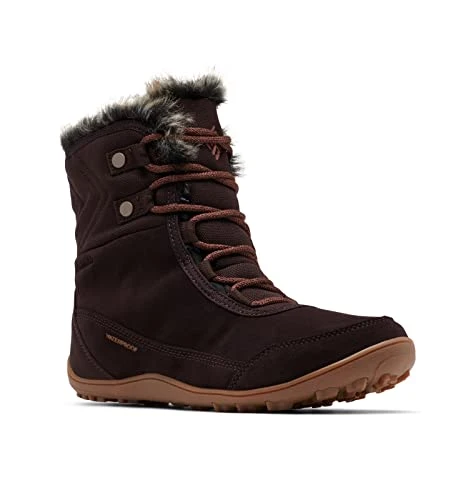 Women's Minx Shorty Leather Snow Boot, New Cinder/Crabtree, 10