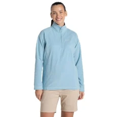 Womens Miska VI Half Zip Fleece 22 SKY BLUE Womens Miska VI Half Zip Fleece 22 SKY BLUE