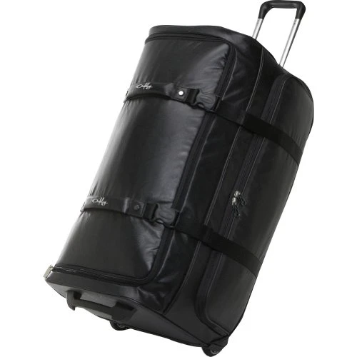 Women's Miss Thing Roller Bag, Stealth Black, Checked