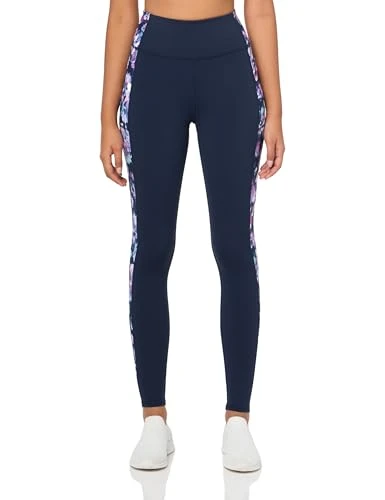 Womens Misty Floral Hw Fl Leggings, Black, M UK