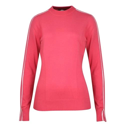 Womens Mock Jumper Fruit Dove L