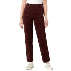 Women's Mom Straight Trousers, Dahlia, 28W x 30L Women's Mom Straight Trousers, Dahlia, 28W x 30L