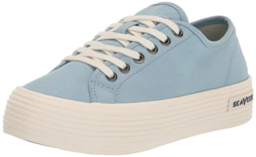 Women's Monterey Sneaker Platform, Ice Blue, 3 UK